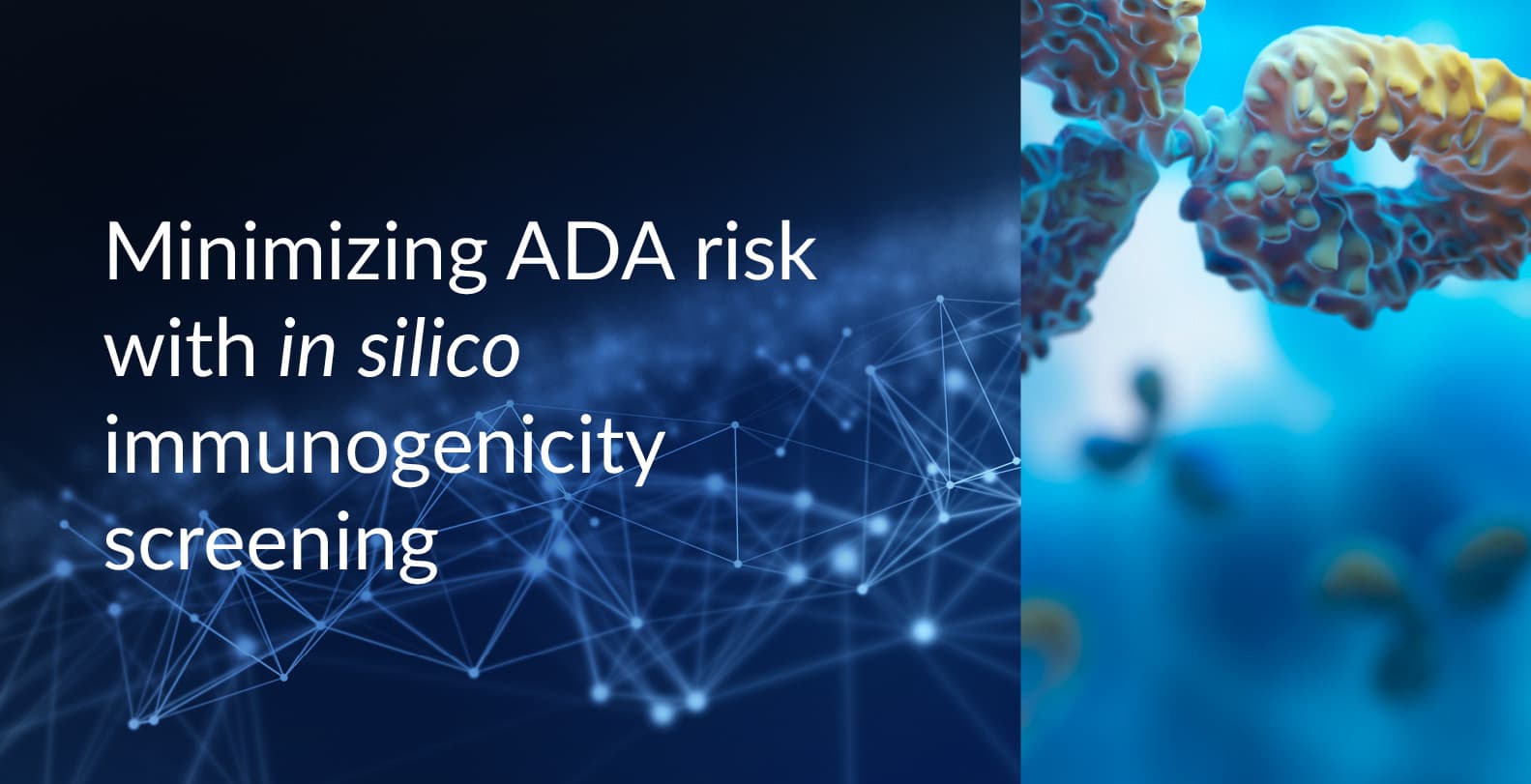 Minimizing ADA risk with in silico immunogenicity screening