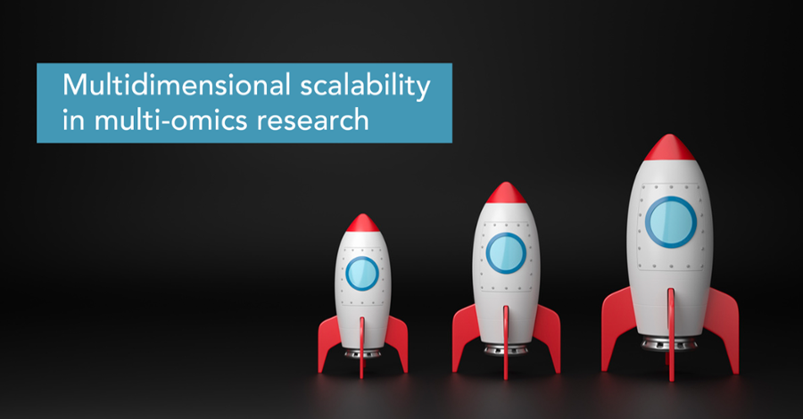 Multidimensional scalability in multi-omics research