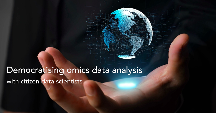 Democratising Omics Data Analysis with Citizen Data Scientists